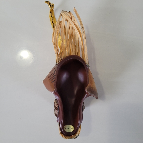 LION KING ON BROADWAY "Scar" SE collectible mask ornament DISNEY - Picture 10 of 16